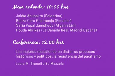 Jornada: Las Mujeres en la Resistencia