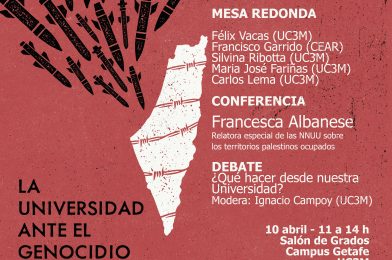 Jornada: La Universidad ante el Genocidio – Seminario Teorías Críticas – UC3M